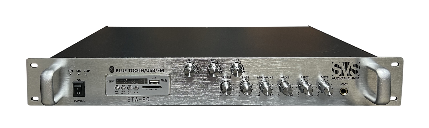 SVS Audiotechnik STA-80 Микшер-усилитель для систем Public Address в Белгороде